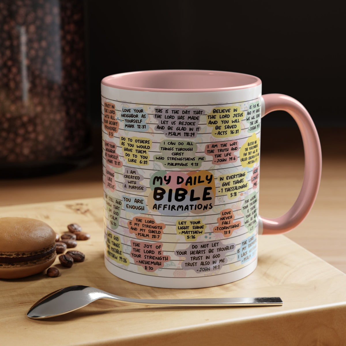 My Daily Bible Affirmations Coffee Mug 15oz/11oz