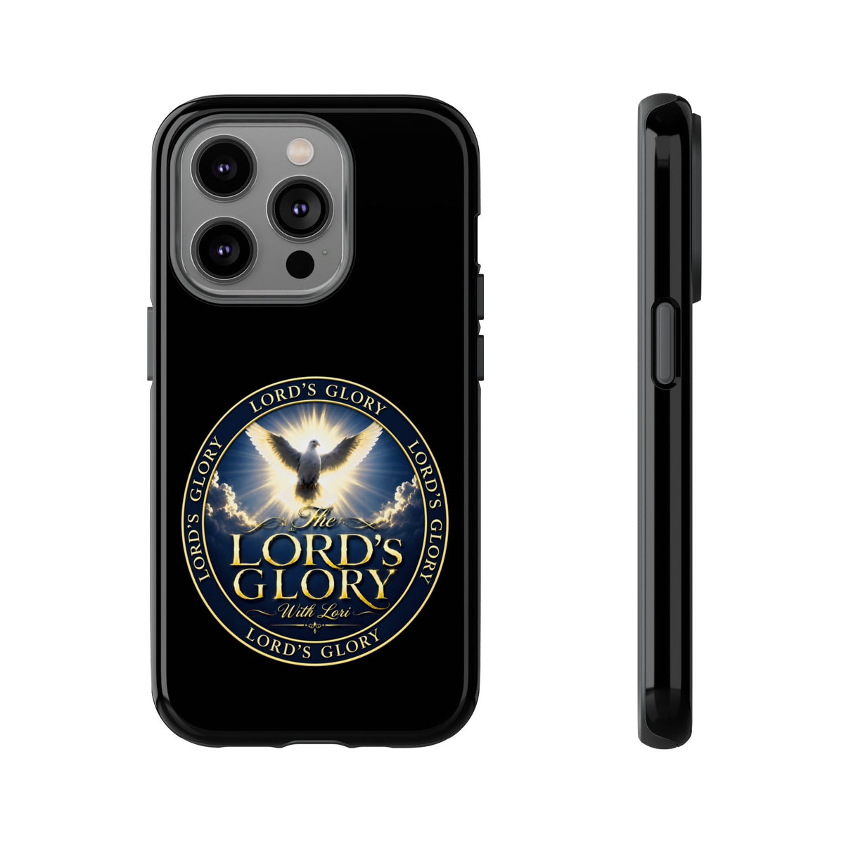 Lord's Glory with Lori Christian Phone Case — Dove & Light Religious iPhone Cover