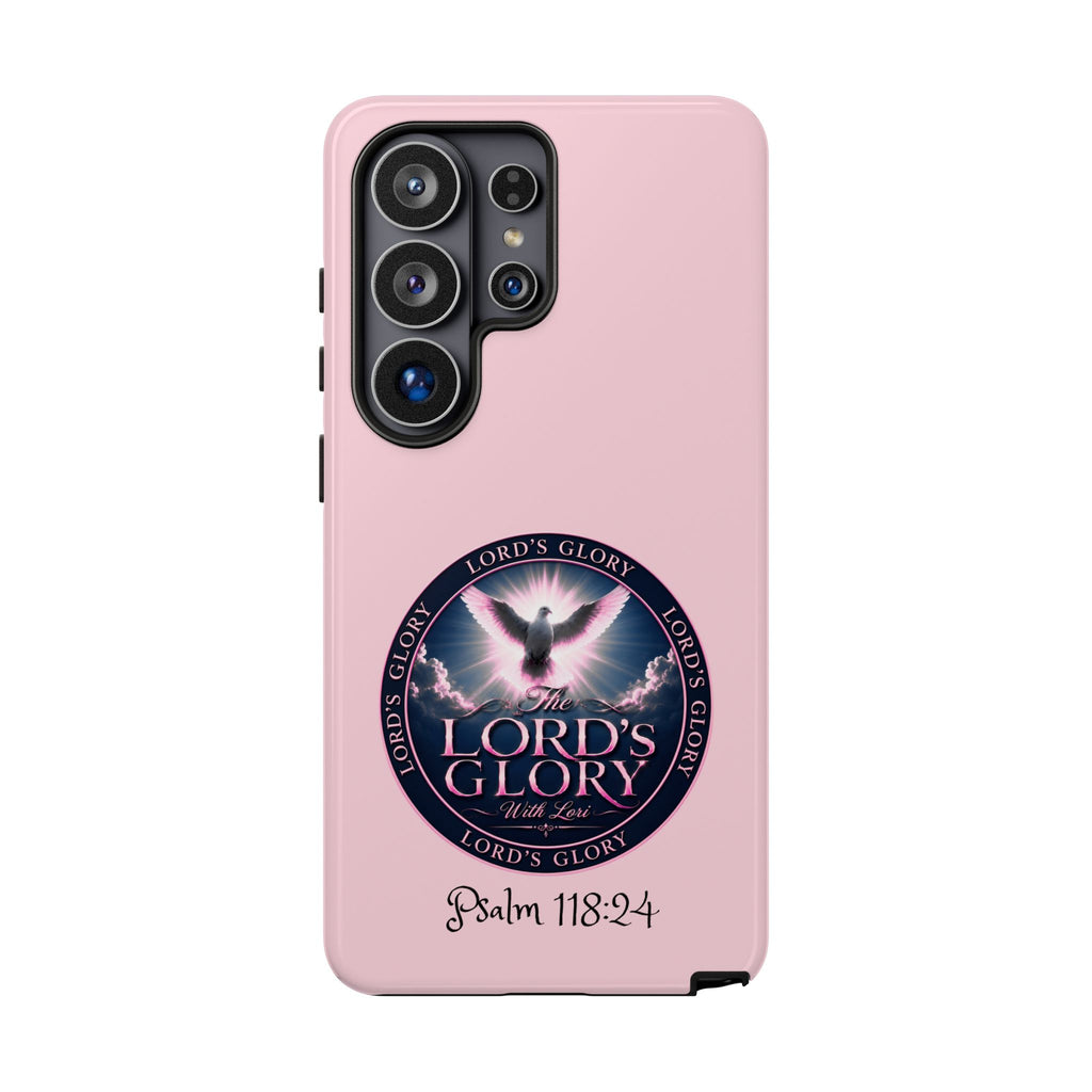 Christian Phone Case – "Lord's Glory with Lori" Dove Design Tough Case (Protective Phone Cover)