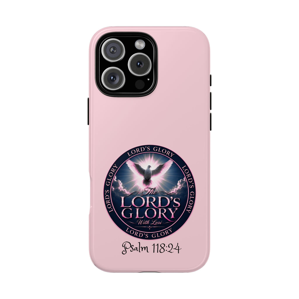 Christian Phone Case – "Lord's Glory with Lori" Dove Design Tough Case (Protective Phone Cover)