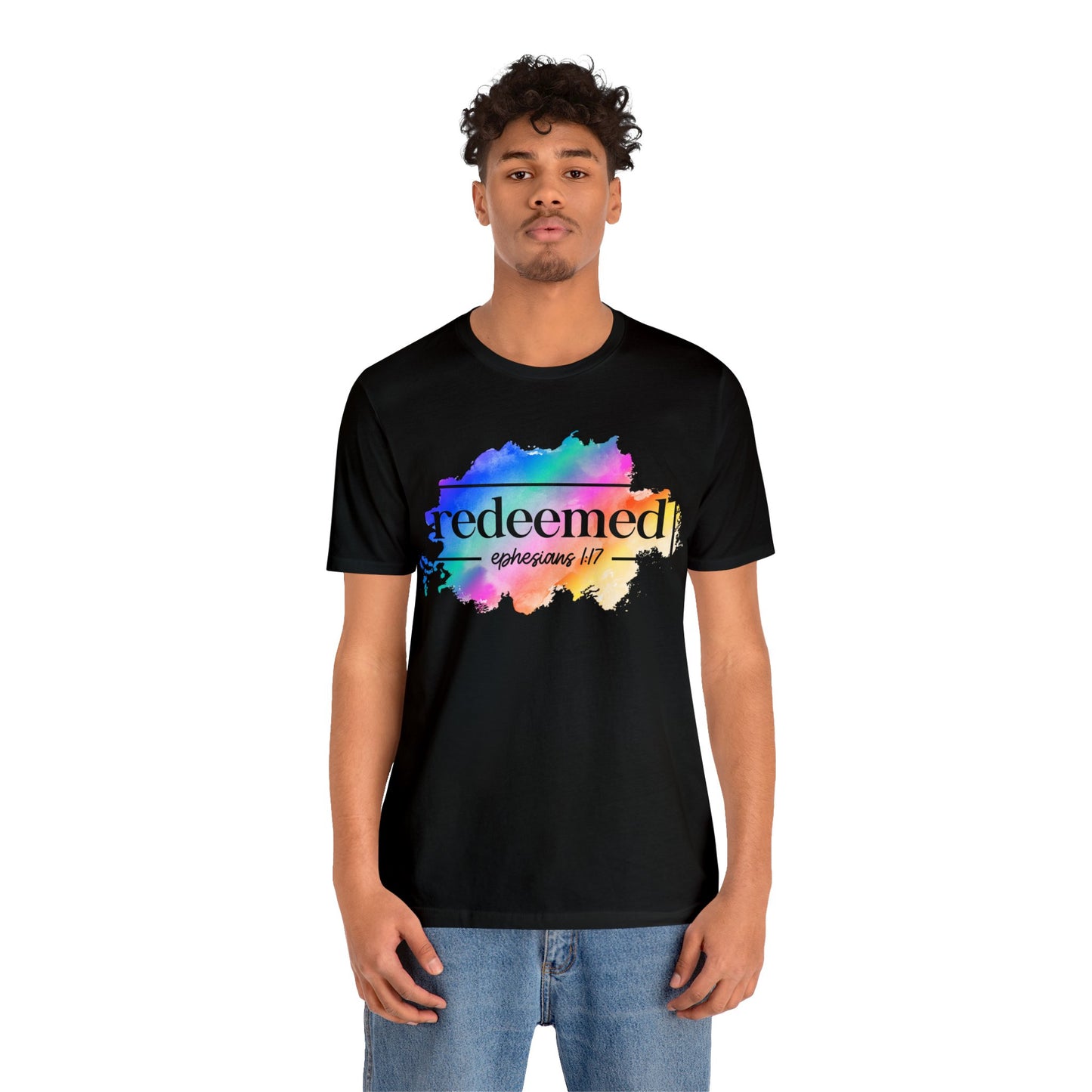 Redeemed - Unisex Jersey Short Sleeve Tee