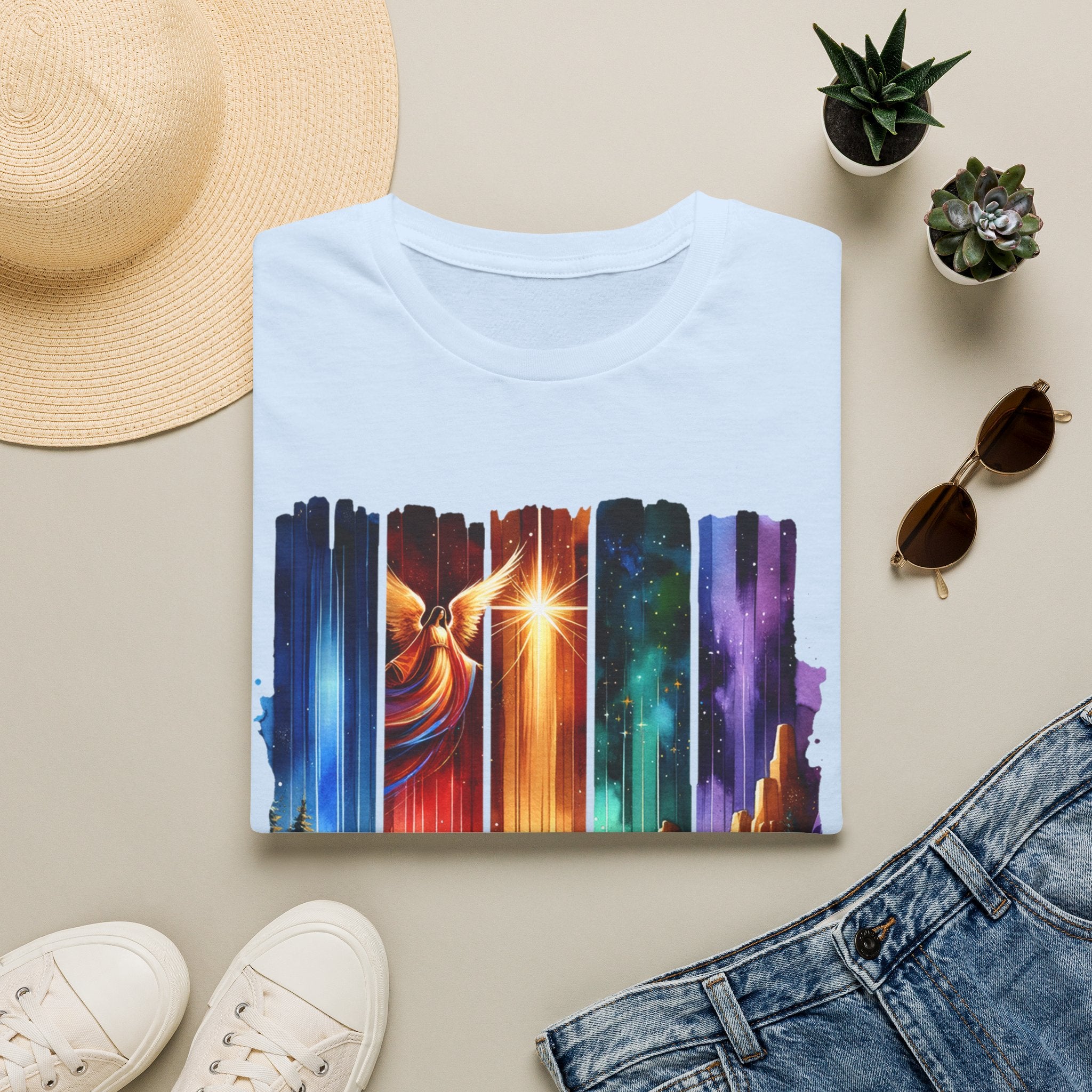 Vibrant Fantasy T-Shirt, Colorful Graphic Tee, Unisex Art Shirt, Great Gift for Fans, Unique Casual Wear, The King is Born Shirt