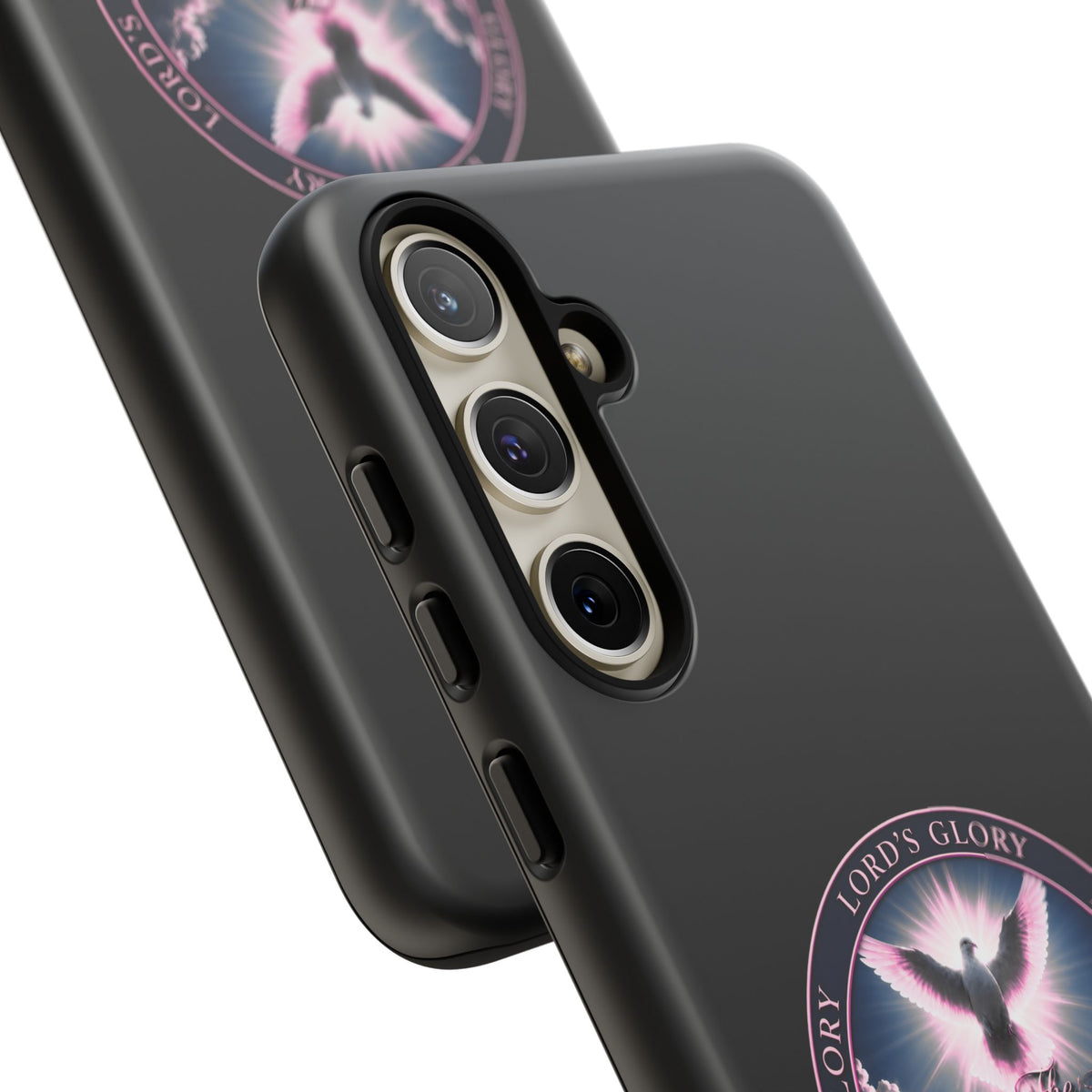 Christian Phone Case – "Lord's Glory with Lori" Dove Design Tough Case (Protective Phone Cover)