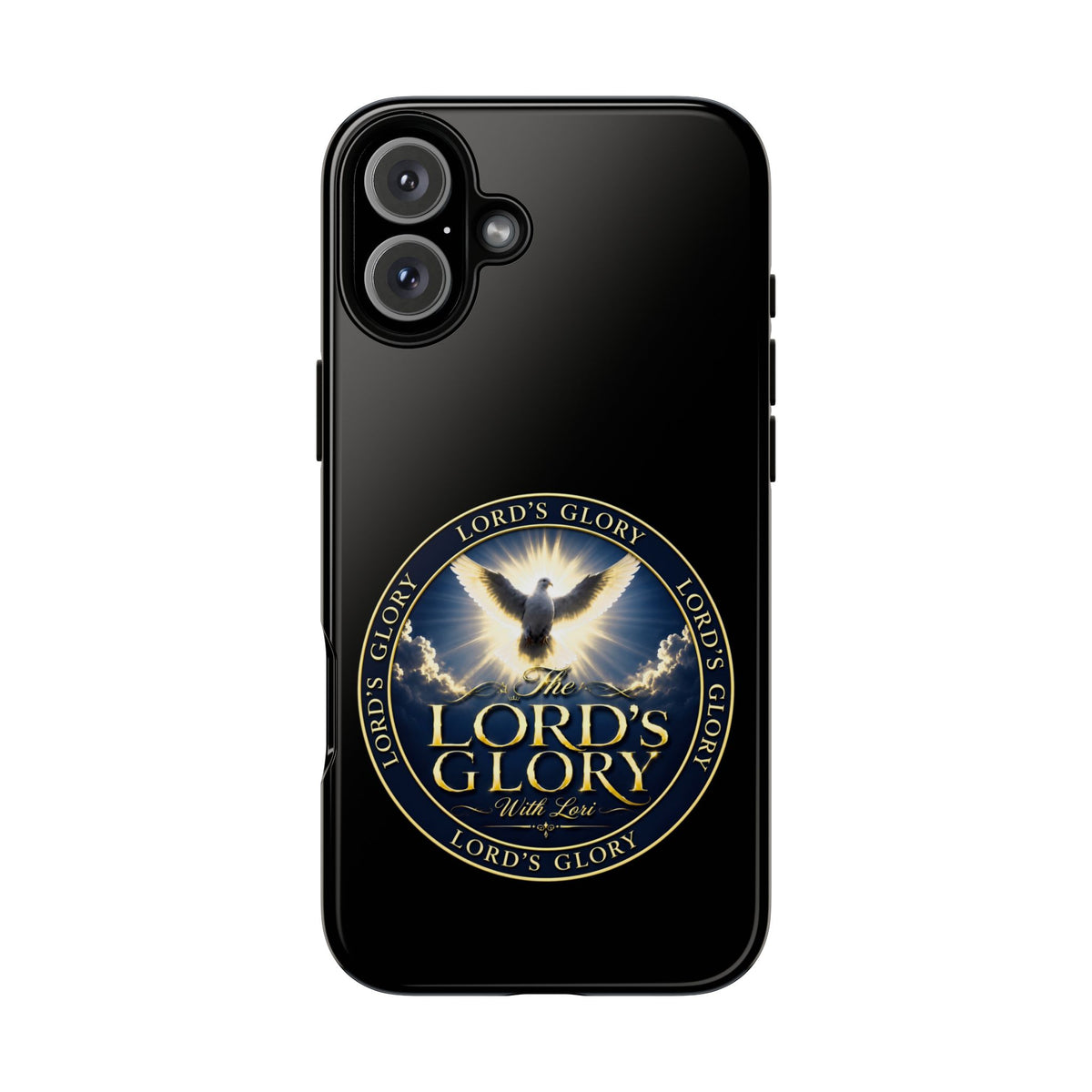 Lord's Glory with Lori Christian Phone Case — Dove & Light Religious iPhone Cover