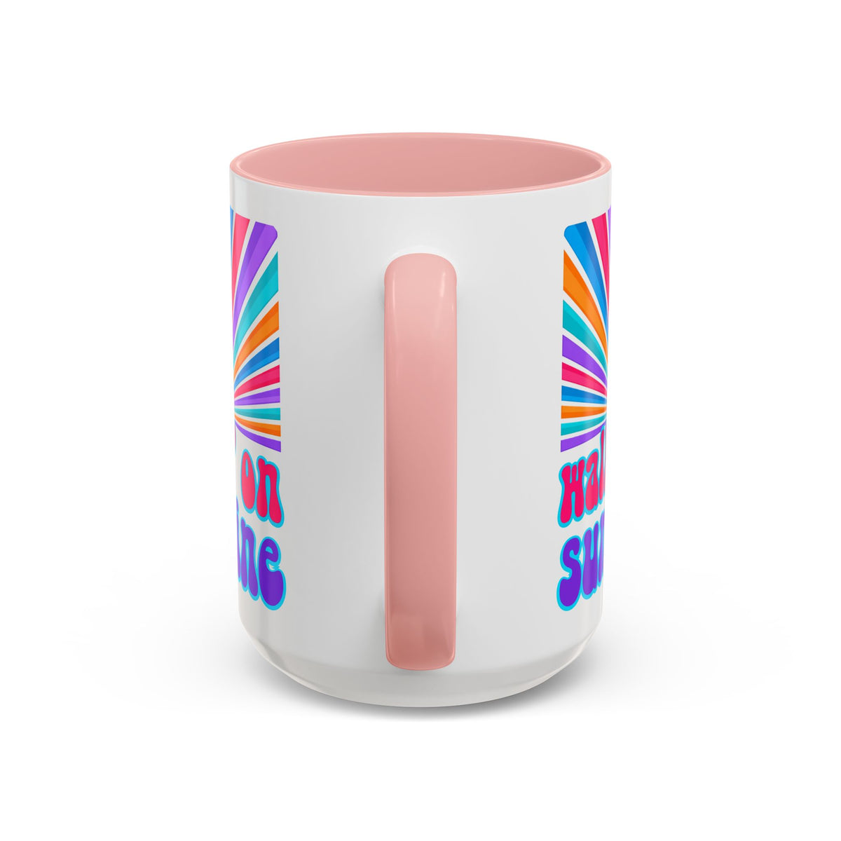 Coffee Mug — "Walkin' on Sunshine" Retro Psalm 118:24 Accent Mug