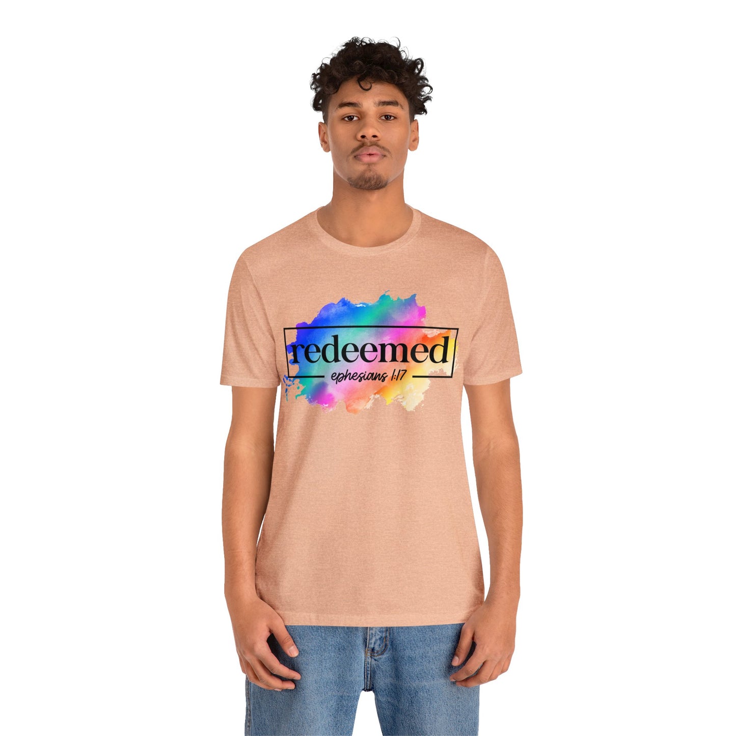 Redeemed - Unisex Jersey Short Sleeve Tee