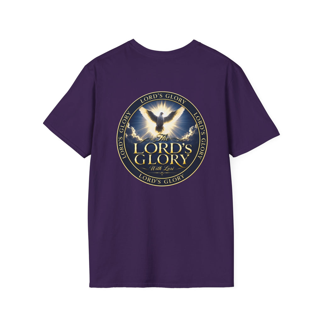 Lord's Glory with Lori Dove T‑Shirt — Christian Faith Logo Tee