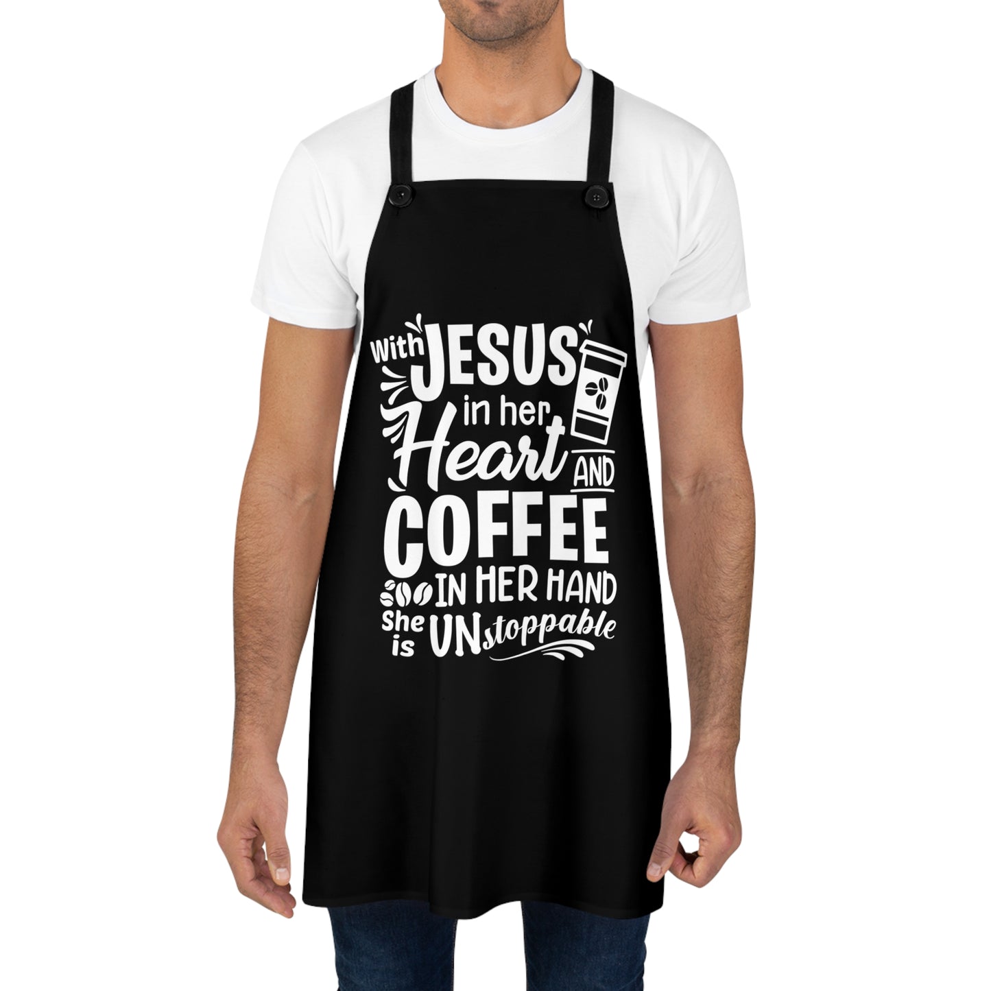 JESUS and Coffee - Apron