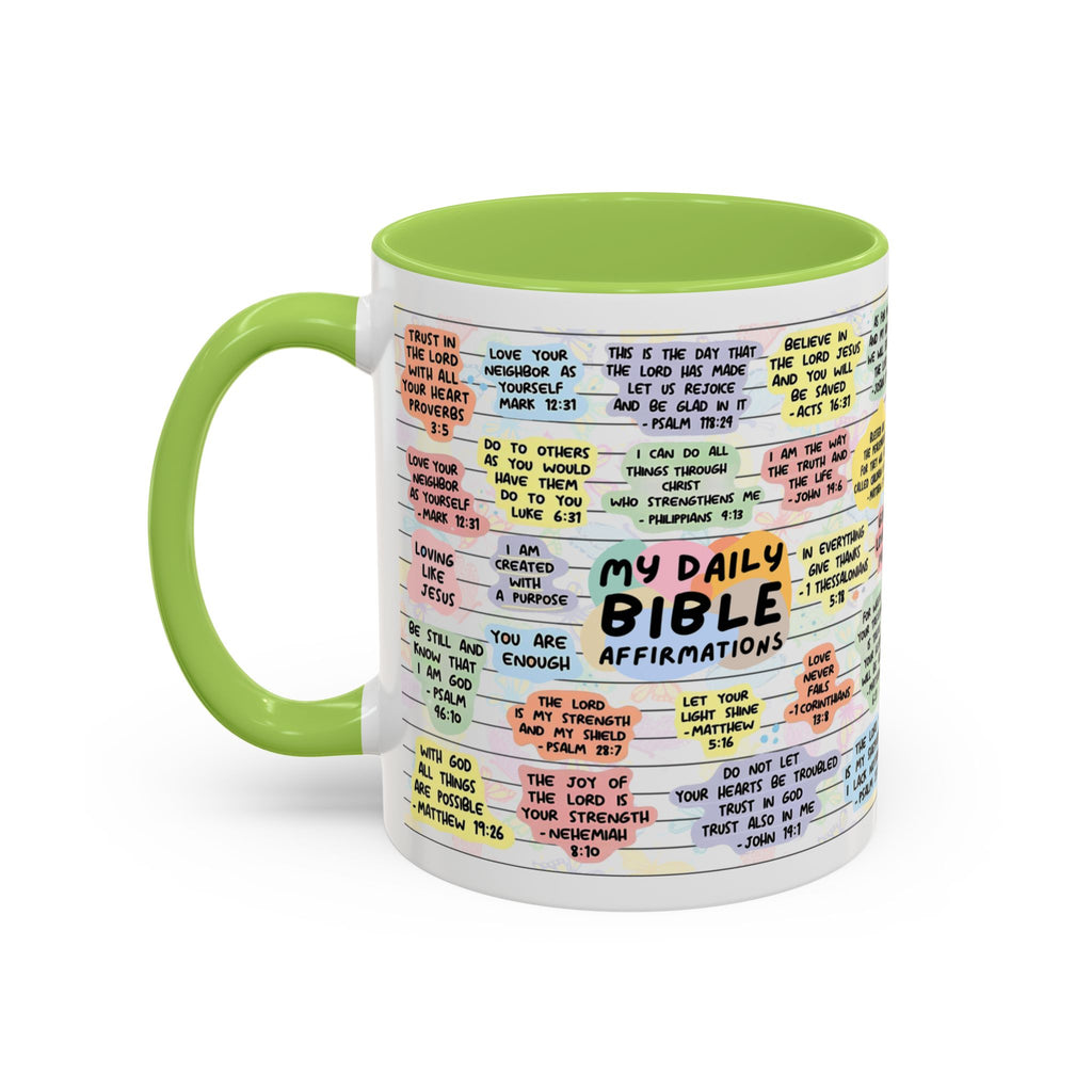 My Daily Bible Affirmations Coffee Mug 15oz/11oz
