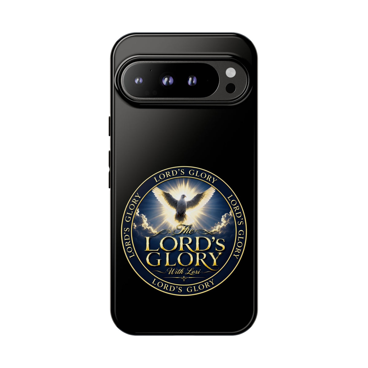 Lord's Glory with Lori Christian Phone Case — Dove & Light Religious iPhone Cover