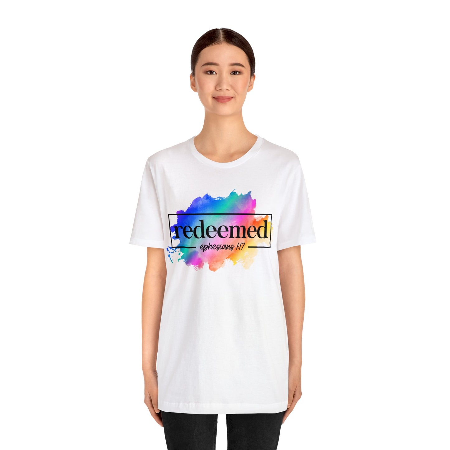 Redeemed - Unisex Jersey Short Sleeve Tee