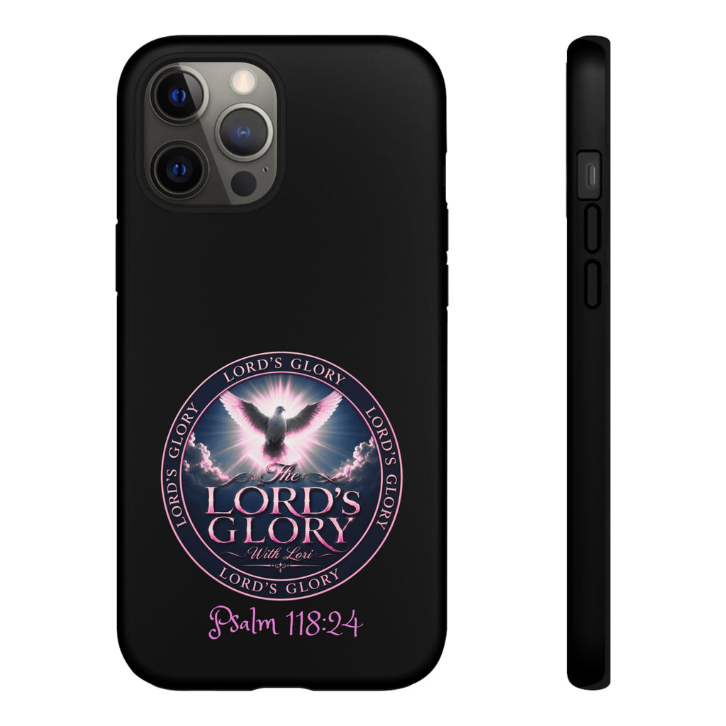 Christian Phone Case – "Lord's Glory with Lori" Dove Design Tough Case (Protective Phone Cover)