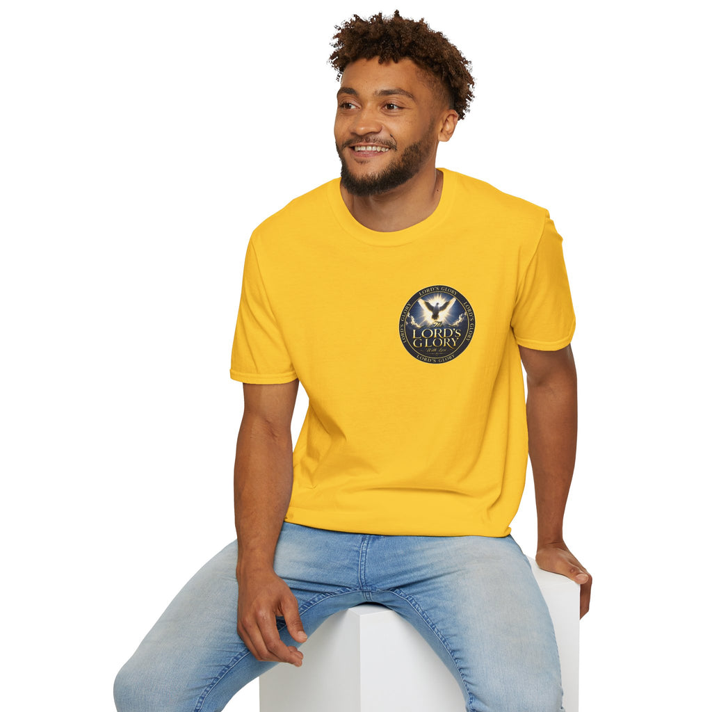 Lord's Glory with Lori Dove T‑Shirt — Christian Faith Logo Tee