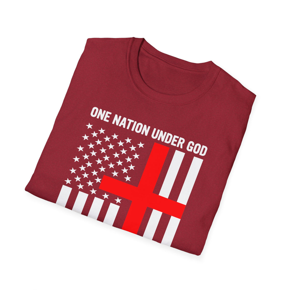 One Nation Under GOD - Mens Womans Softstyle T-Shirt
