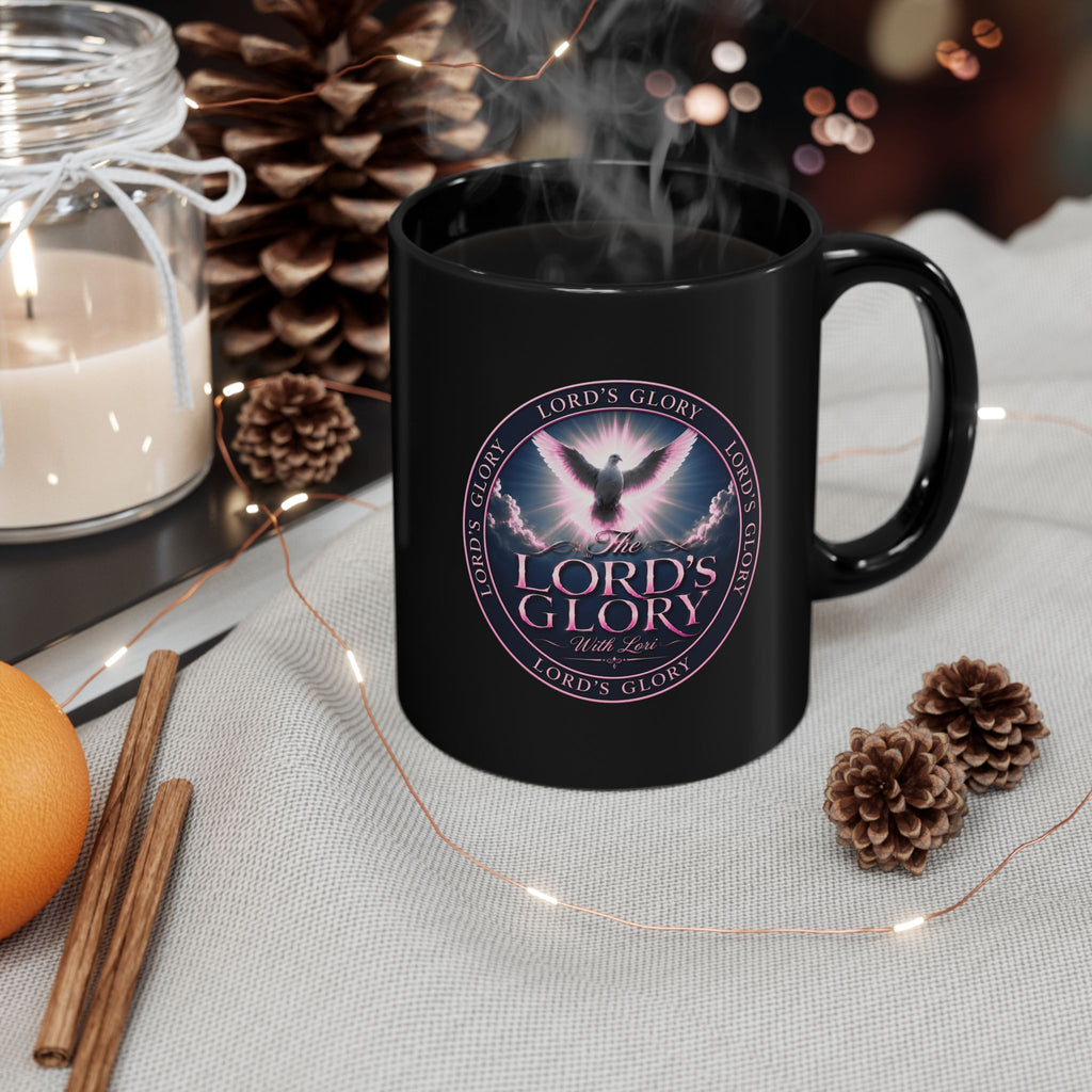 Lord's Glory with Lori Ceramic Mug — Inspirational Dove Design (11oz & 15oz)