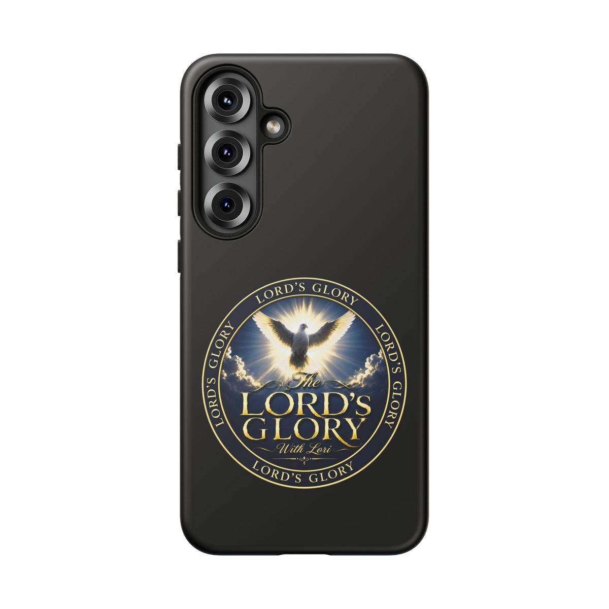 Lord's Glory with Lori Christian Phone Case — Dove & Light Religious iPhone Cover