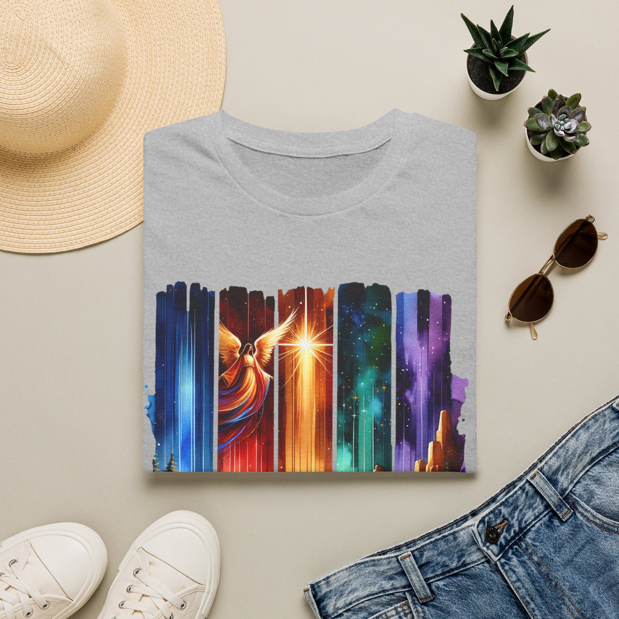 Vibrant Fantasy T-Shirt, Colorful Graphic Tee, Unisex Art Shirt, Great Gift for Fans, Unique Casual Wear, The King is Born Shirt