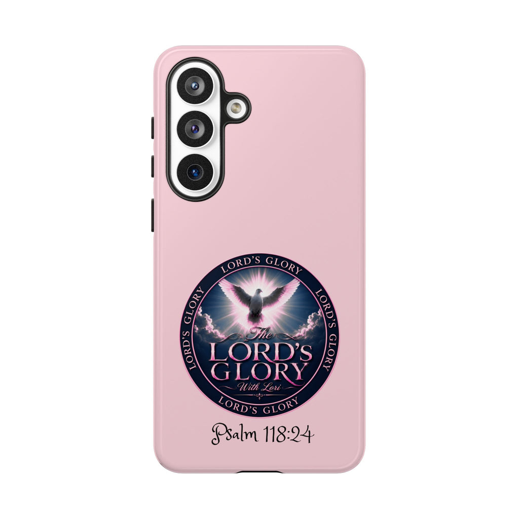 Christian Phone Case – "Lord's Glory with Lori" Dove Design Tough Case (Protective Phone Cover)