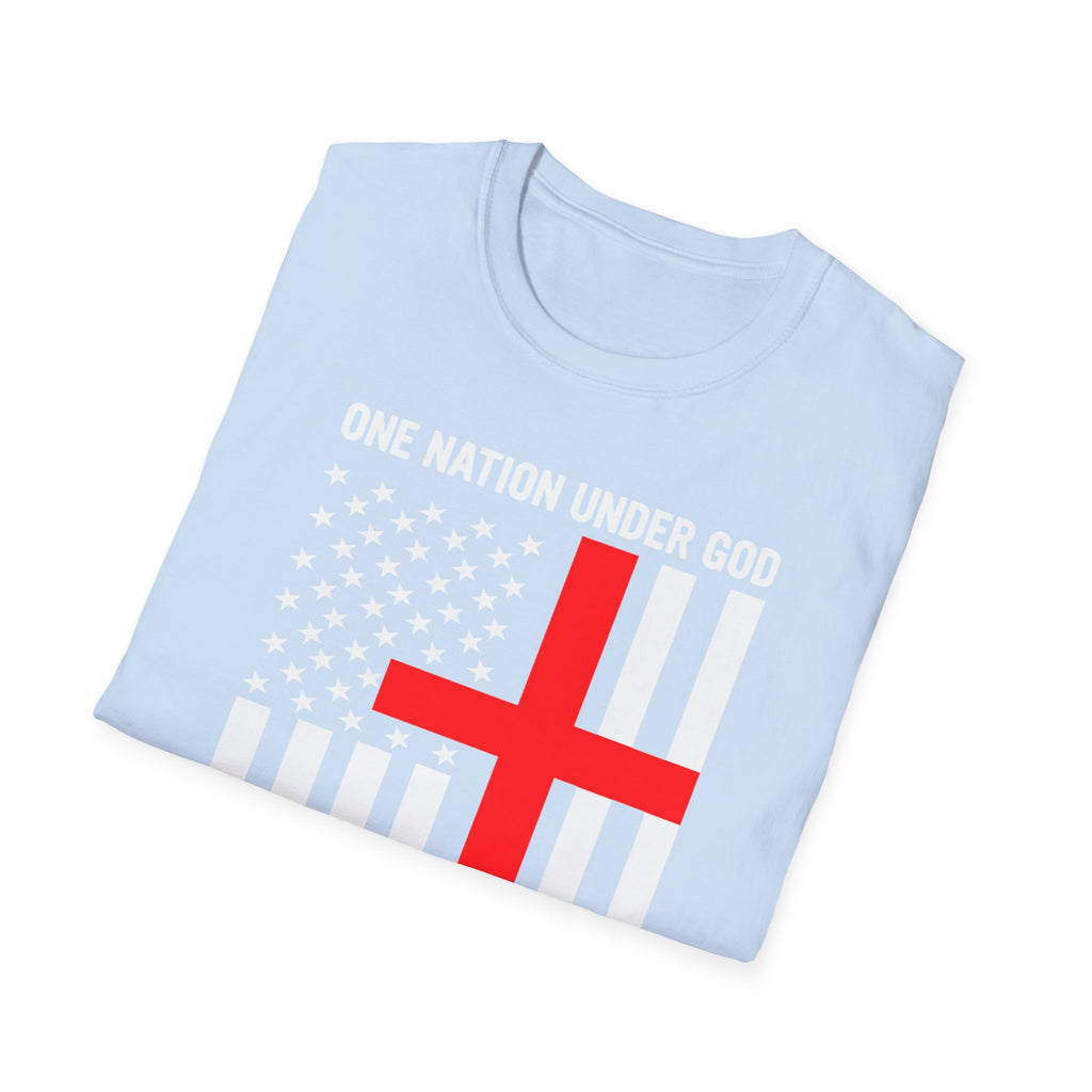 One Nation Under GOD - Mens Womans Softstyle T-Shirt