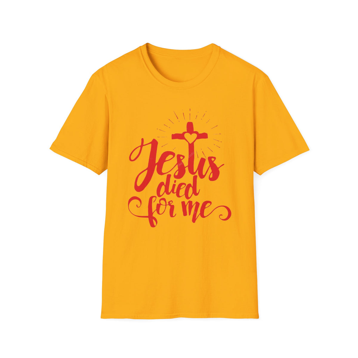 Jesus Died for Me Christian Faith T-Shirt