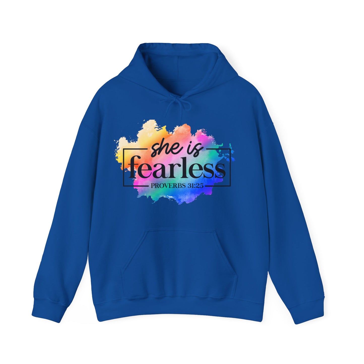 She is Fearless - Unisex Heavy Blend Hooded Sweatshirt