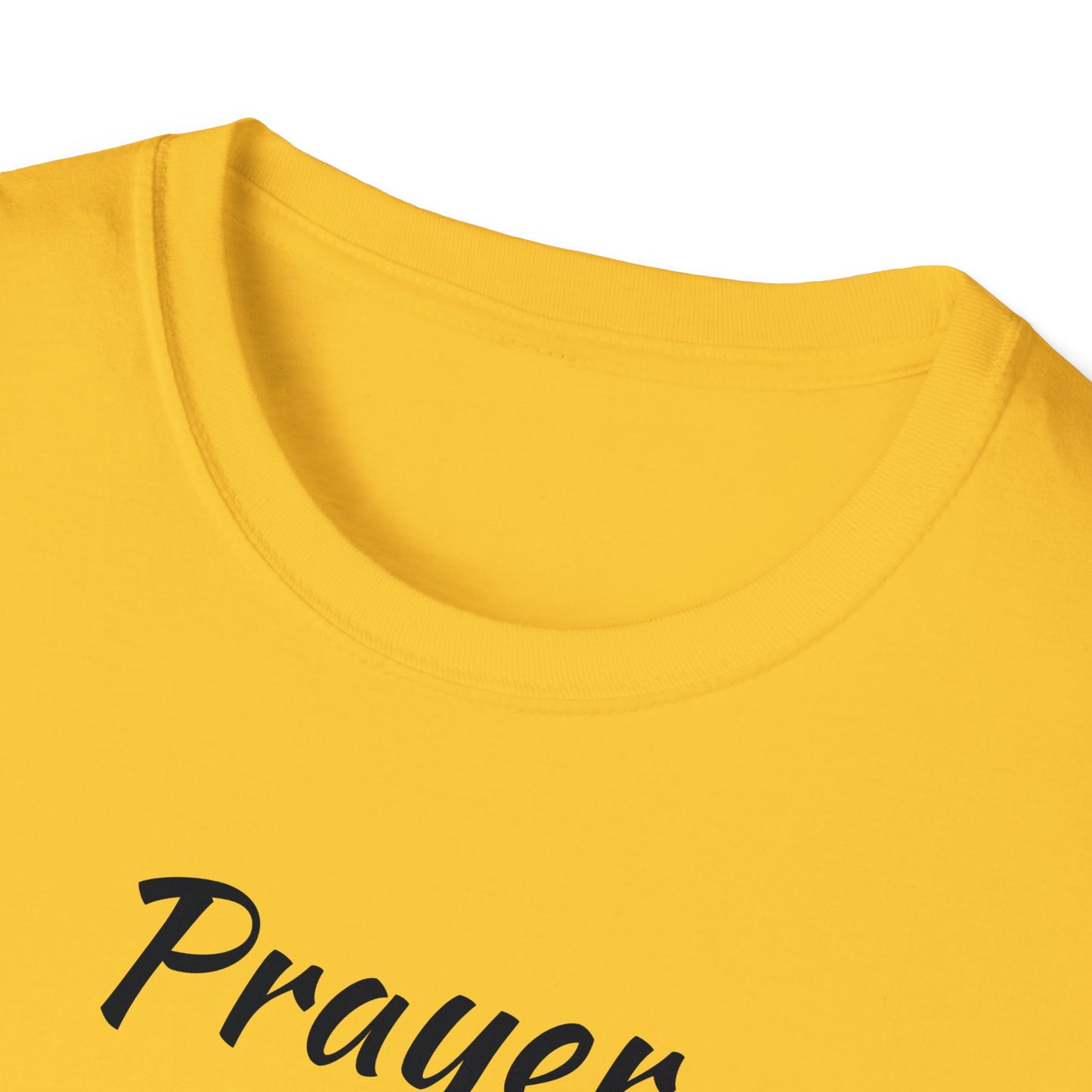 Prayer - when life gets to hard to stand - Kneel - Unisex Softstyle T-Shirt