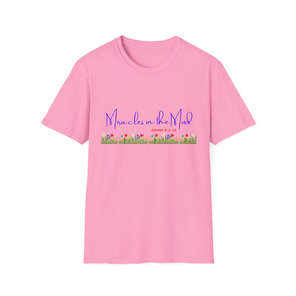 Mama Bear in the Meadow Kids Tee | Floral Meadow Script