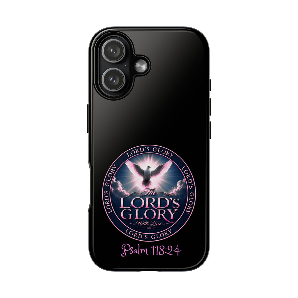 Christian Phone Case – "Lord's Glory with Lori" Dove Design Tough Case (Protective Phone Cover)