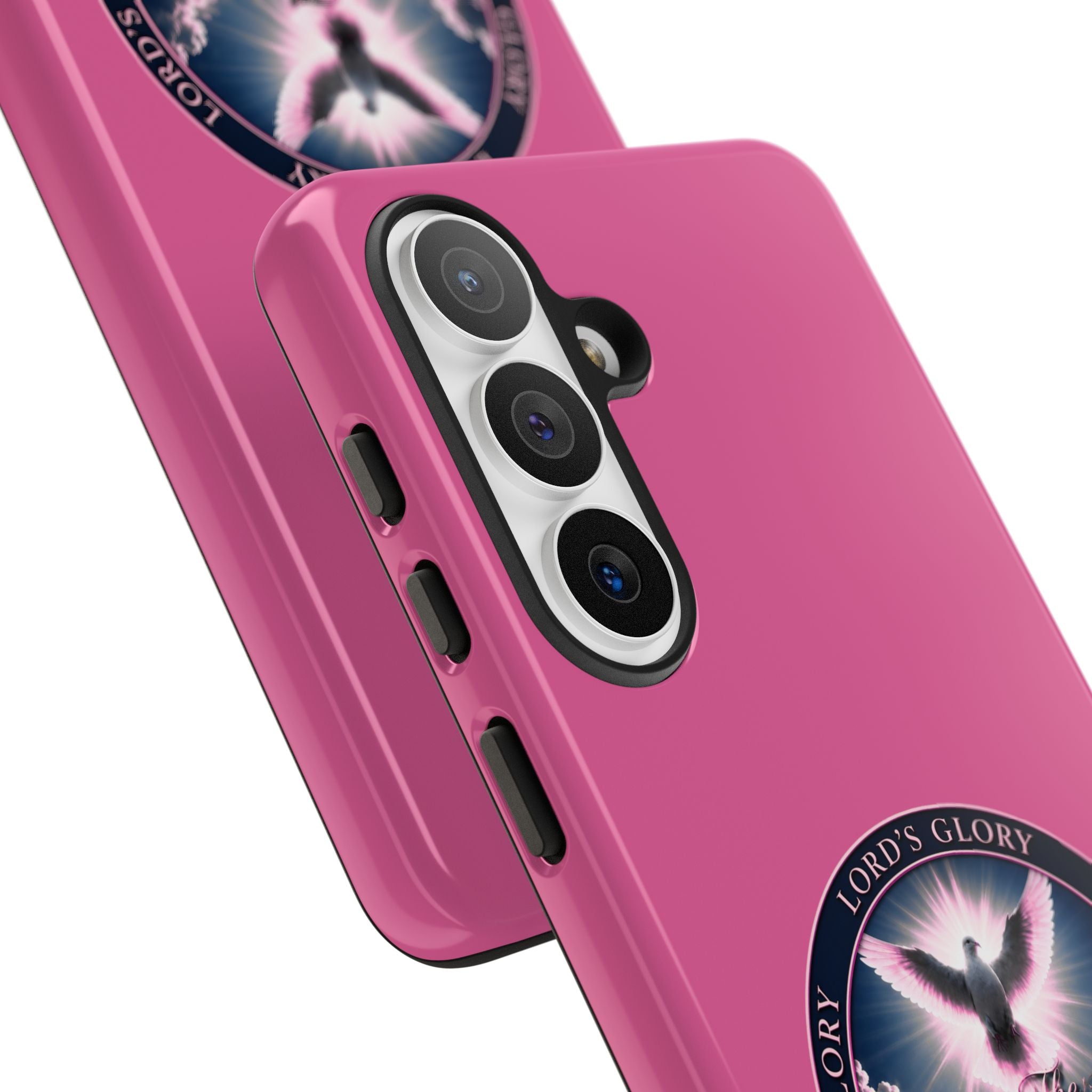 Christian Phone Case – "Lord's Glory with Lori" Dove Design Tough Case (Protective Phone Cover)