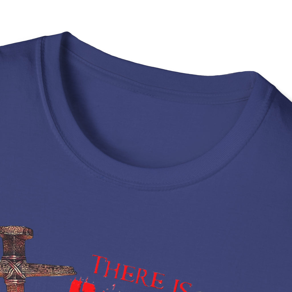 There's Power in the Blood of Jesus T-Shirt — Christian Cross Faith Shirt (Washed by the Blood)