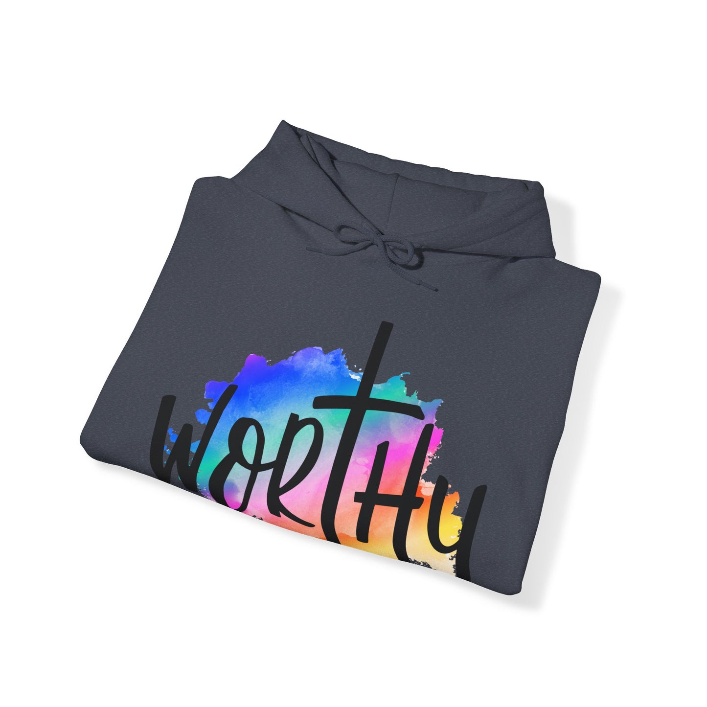 Worthy Worthy Worthy - Unisex Heavy Blend Hooded Sweatshirt