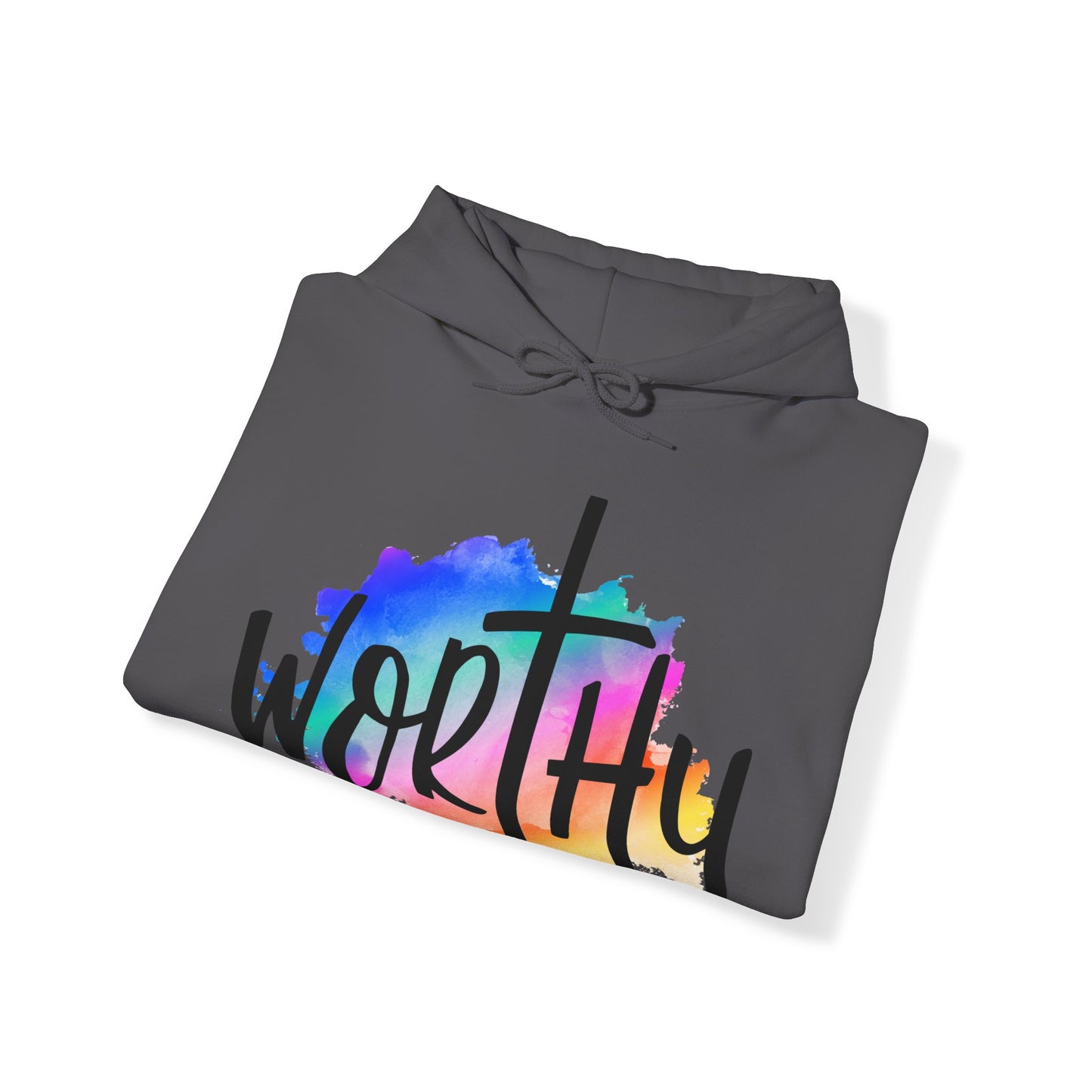 Worthy Worthy Worthy - Unisex Heavy Blend Hooded Sweatshirt