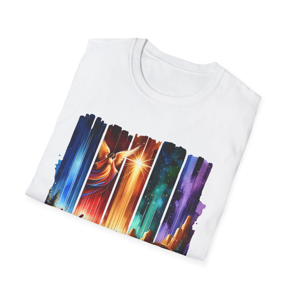 Vibrant Fantasy T-Shirt, Colorful Graphic Tee, Unisex Art Shirt, Great Gift for Fans, Unique Casual Wear, The King is Born Shirt