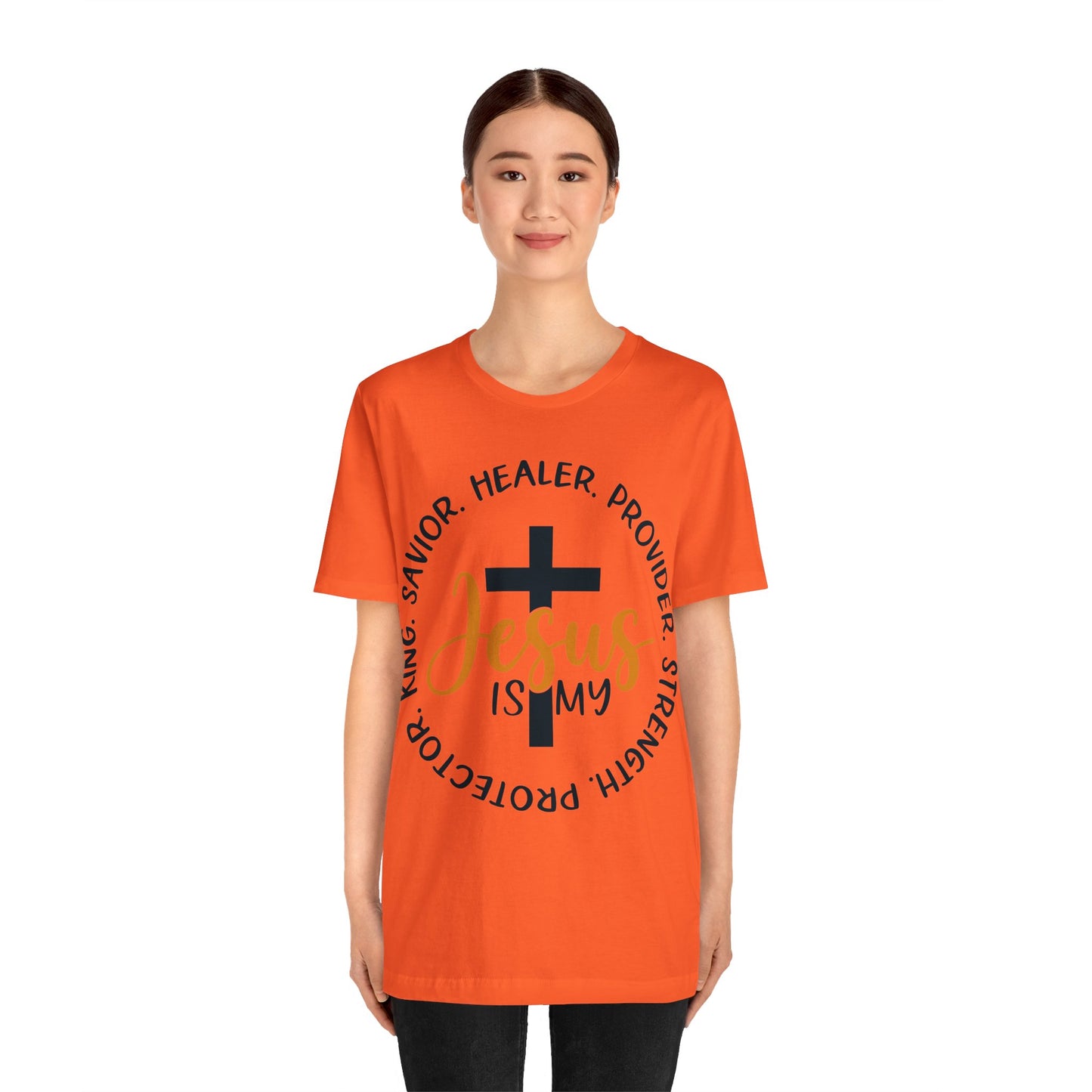 Savior Healer Provider - Unisex Jersey Short Sleeve Tee