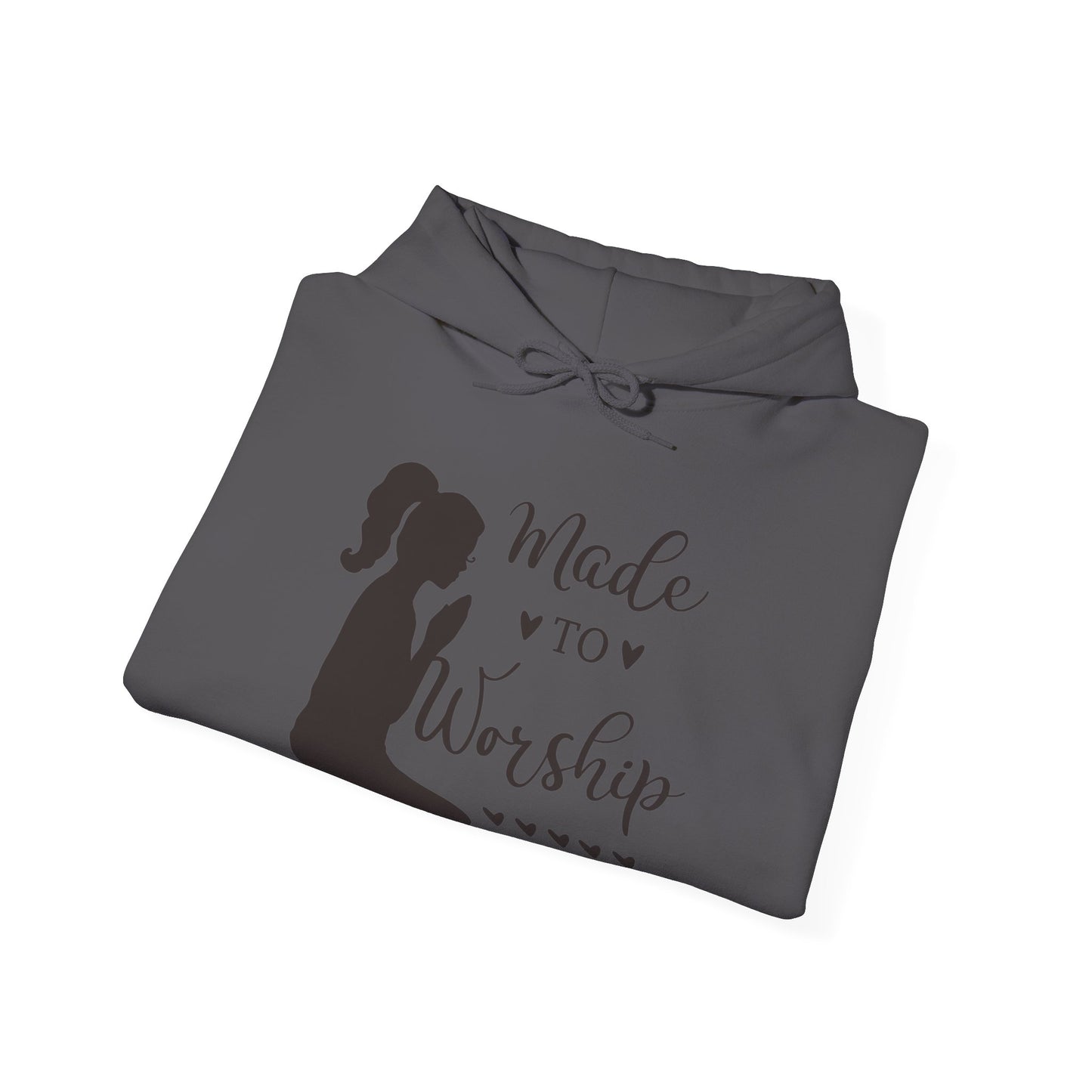 Made to Worship - Woman's Heavy Blend Hooded Sweatshirt