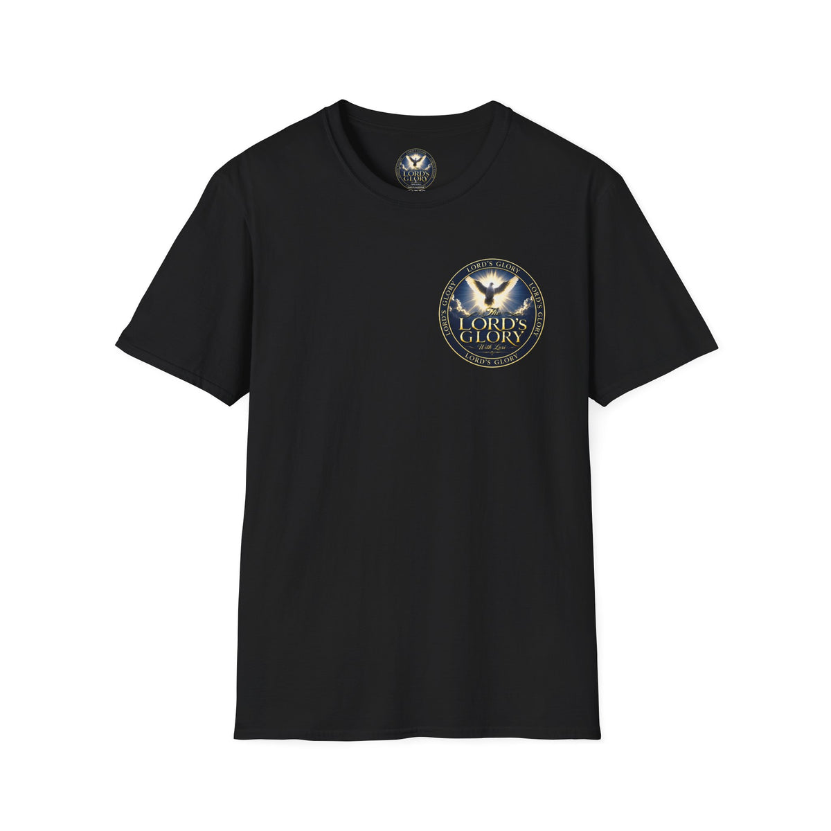 Lord's Glory with Lori Dove T‑Shirt — Christian Faith Logo Tee