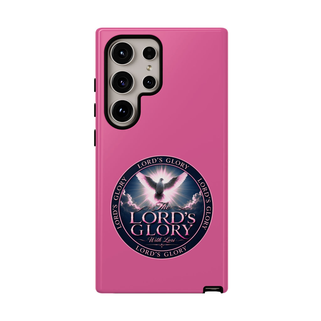 Christian Phone Case – "Lord's Glory with Lori" Dove Design Tough Case (Protective Phone Cover)