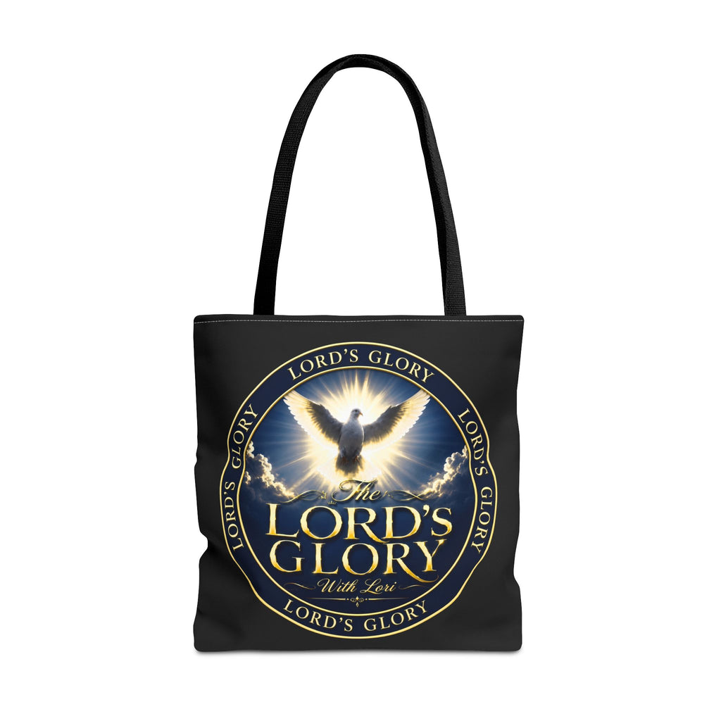 Tote Bag — "The Lord's Glory with Lori" Christian Dove Tote (Faith-Inspired Church Bag)