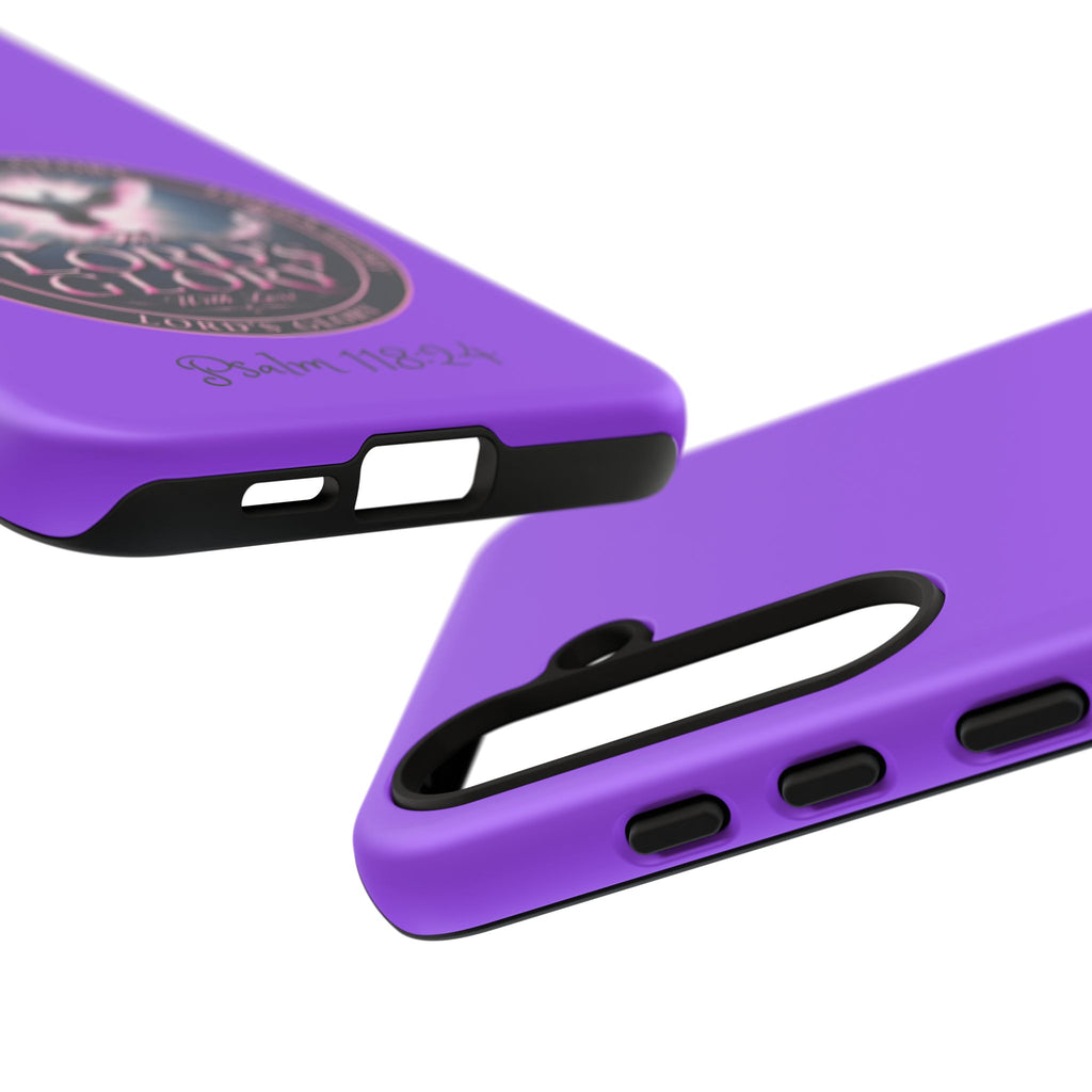 Christian Phone Case – "Lord's Glory with Lori" Dove Design Tough Case (Protective Phone Cover)