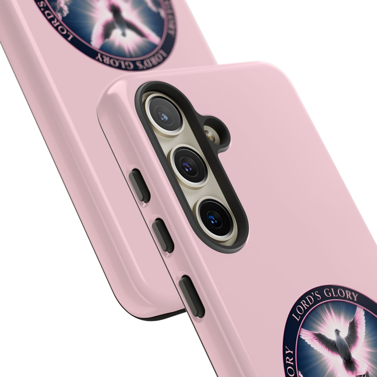 Christian Phone Case – "Lord's Glory with Lori" Dove Design Tough Case (Protective Phone Cover)