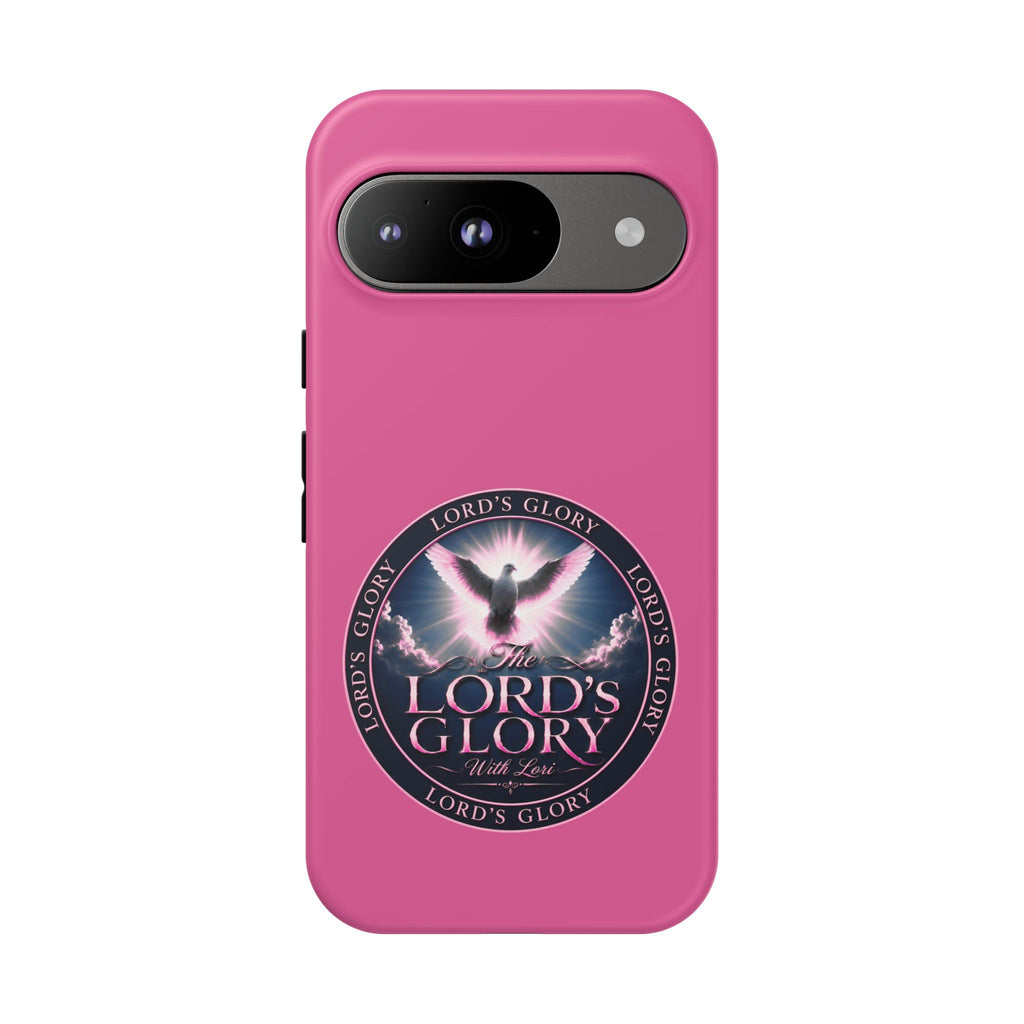 Christian Phone Case – "Lord's Glory with Lori" Dove Design Tough Case (Protective Phone Cover)