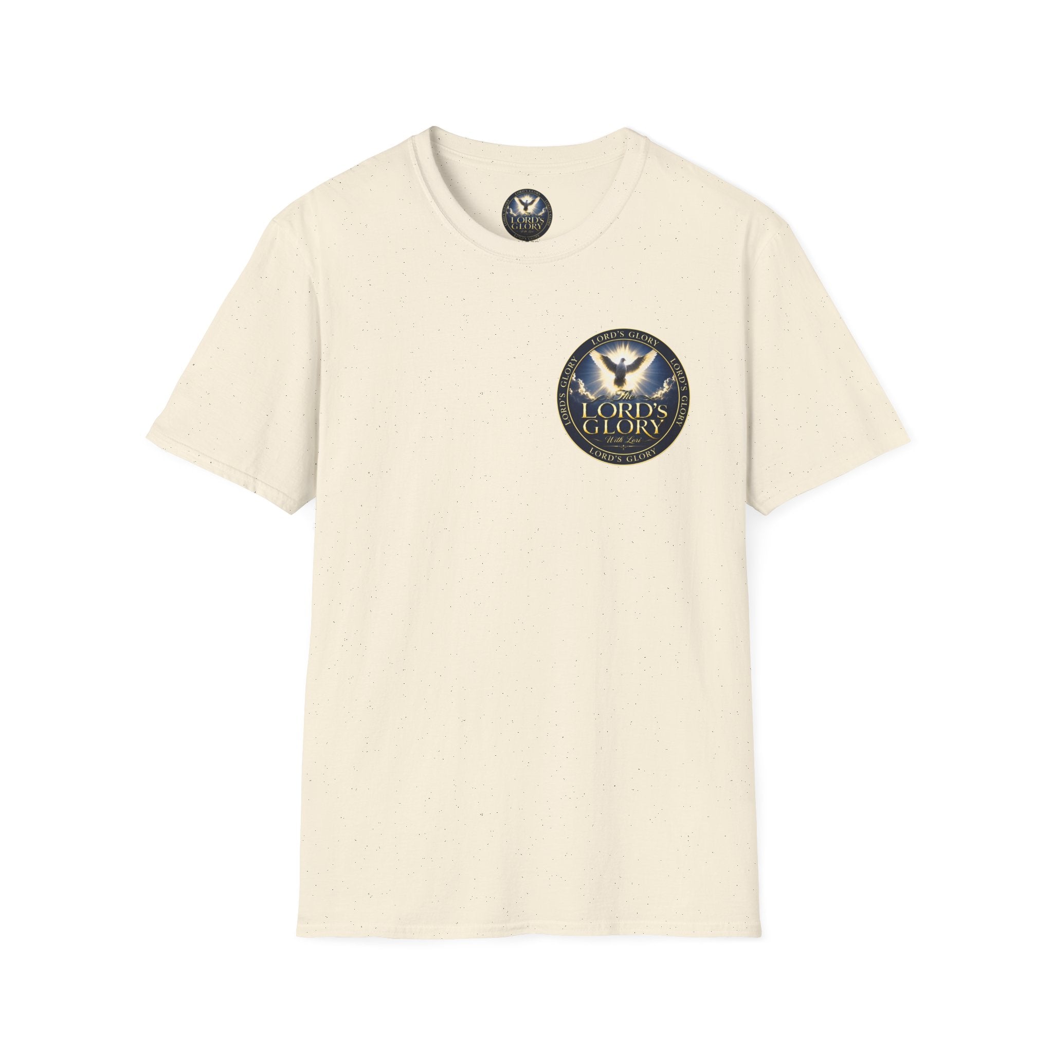 Lord's Glory with Lori Dove T‑Shirt — Christian Faith Logo Tee