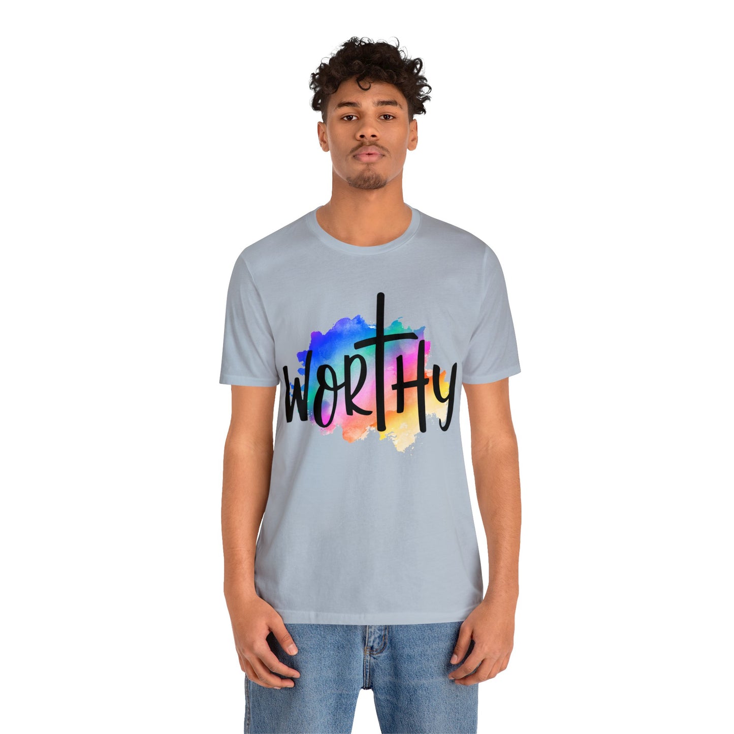 Worthy Worthy Worthy - Unisex Jersey Short Sleeve Tee