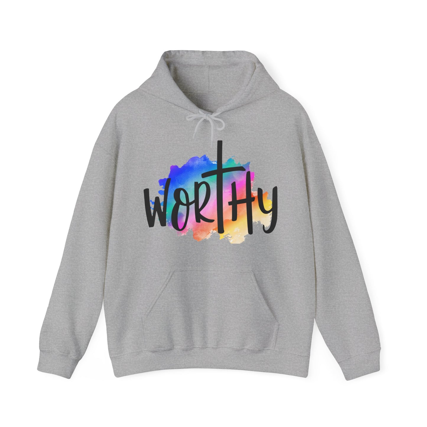 Worthy Worthy Worthy - Unisex Heavy Blend Hooded Sweatshirt