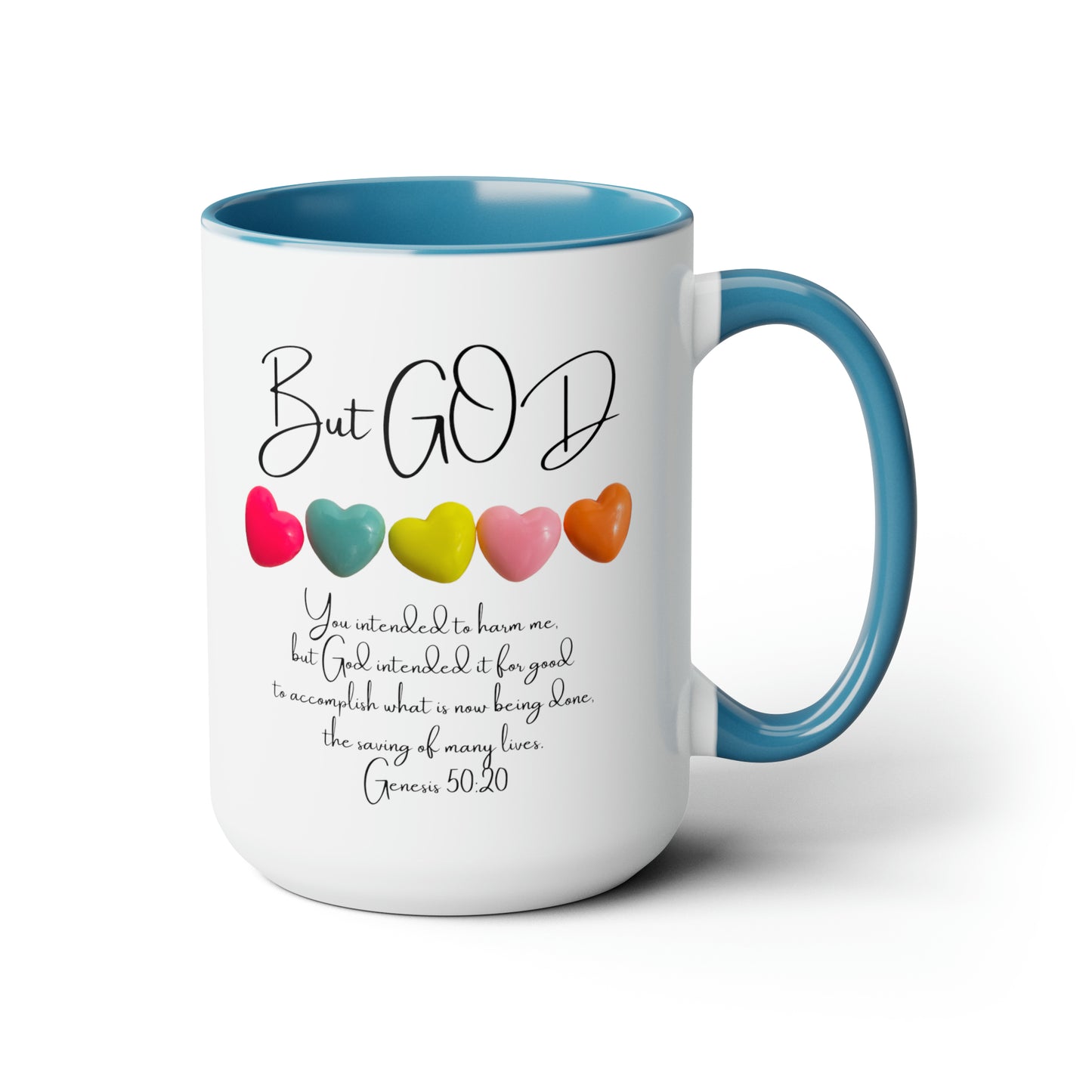 but GOD Two-Tone Coffee Mugs, 15oz