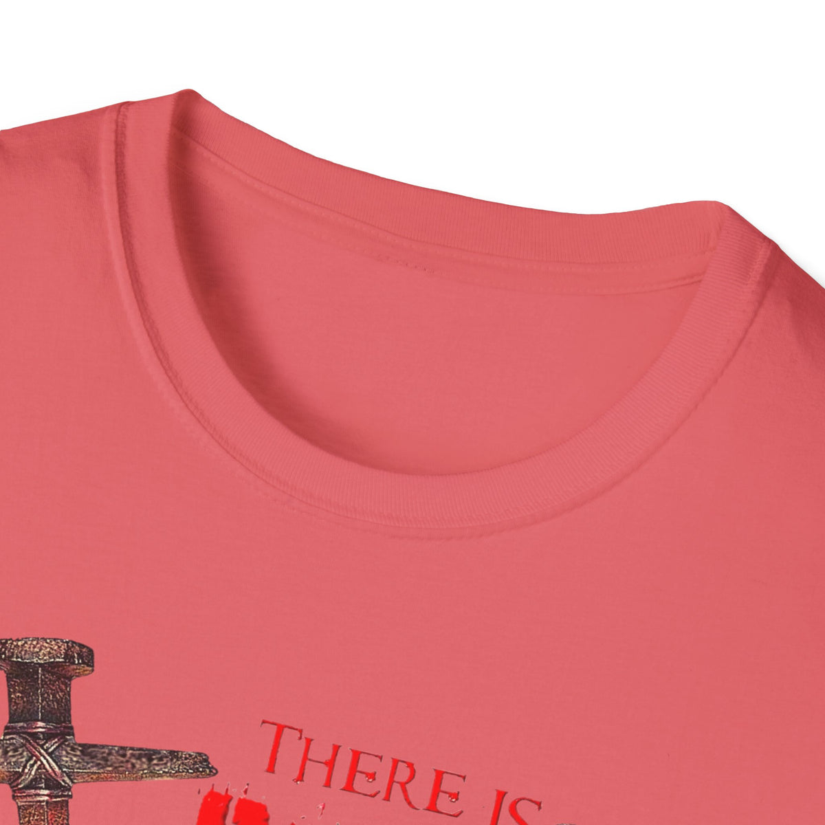 There's Power in the Blood of Jesus T-Shirt — Christian Cross Faith Shirt (Washed by the Blood)
