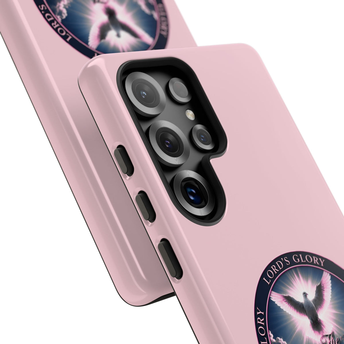 Christian Phone Case – "Lord's Glory with Lori" Dove Design Tough Case (Protective Phone Cover)