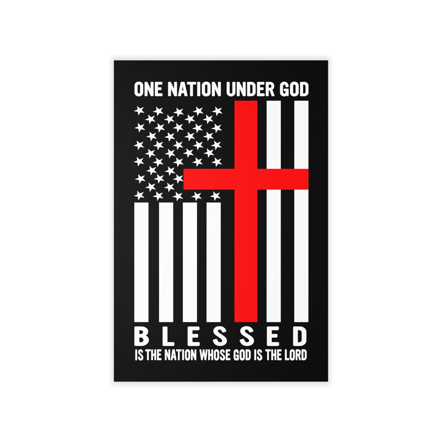 One Nation Under GOD! - Wall Decals