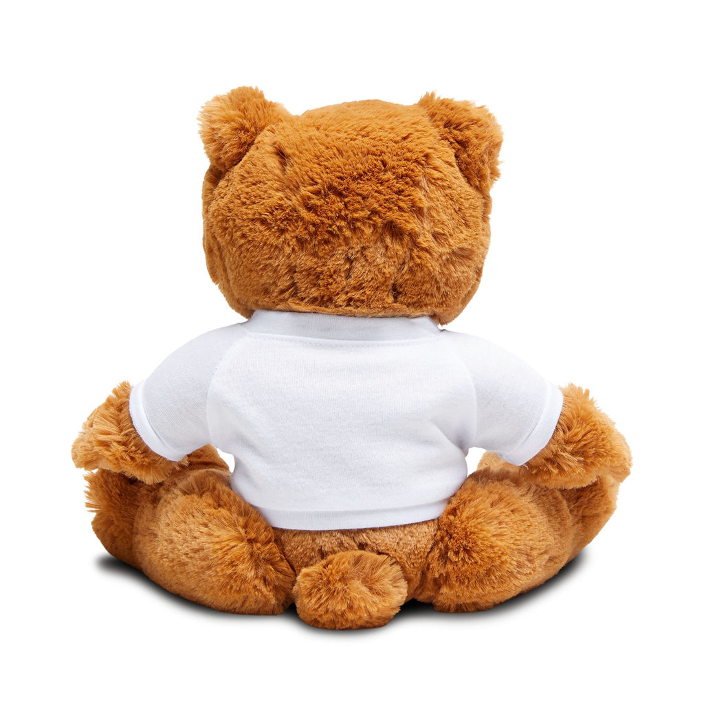 Plush Teddy Bear with 'Lords of Glory with Lori' Logo T-Shirt