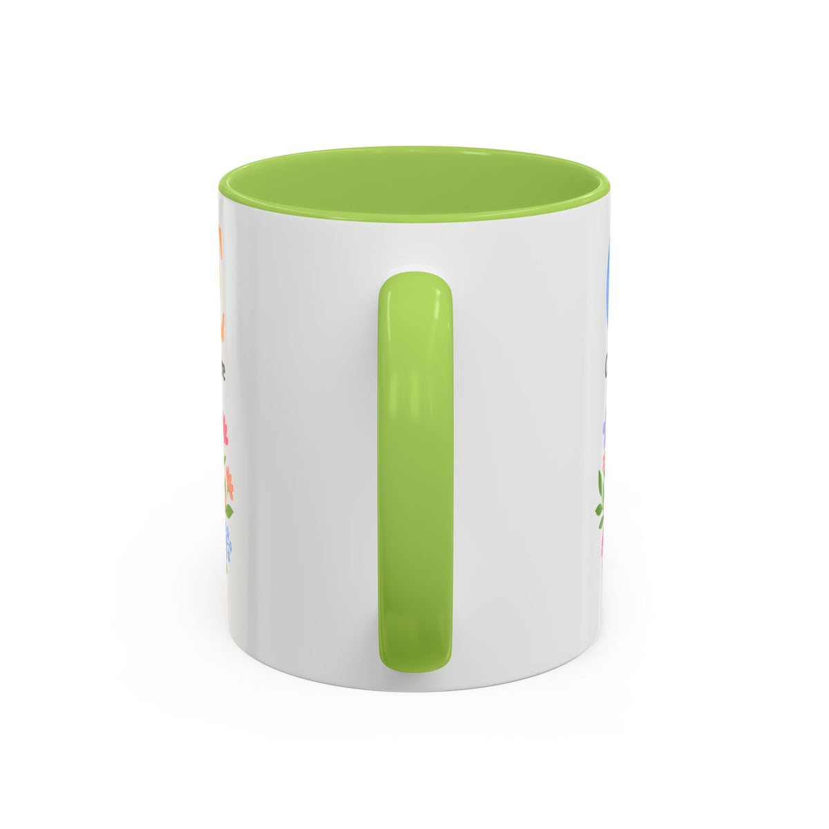 Coffee Lover Floral Graphic - C.o.f.f.e.e. (Christ - Offers - Forgiveness - For Everyone - Everywhere)  Accent Coffee Mug (11, 15oz)